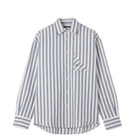 Camicia a righe la chemise voilier in blu Jacquemus - uomo 