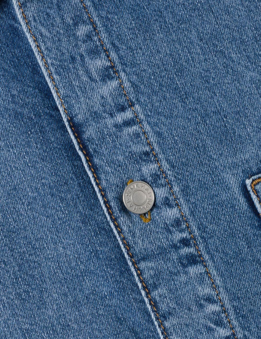 Camicia denim in blu Simkhai - uomo 