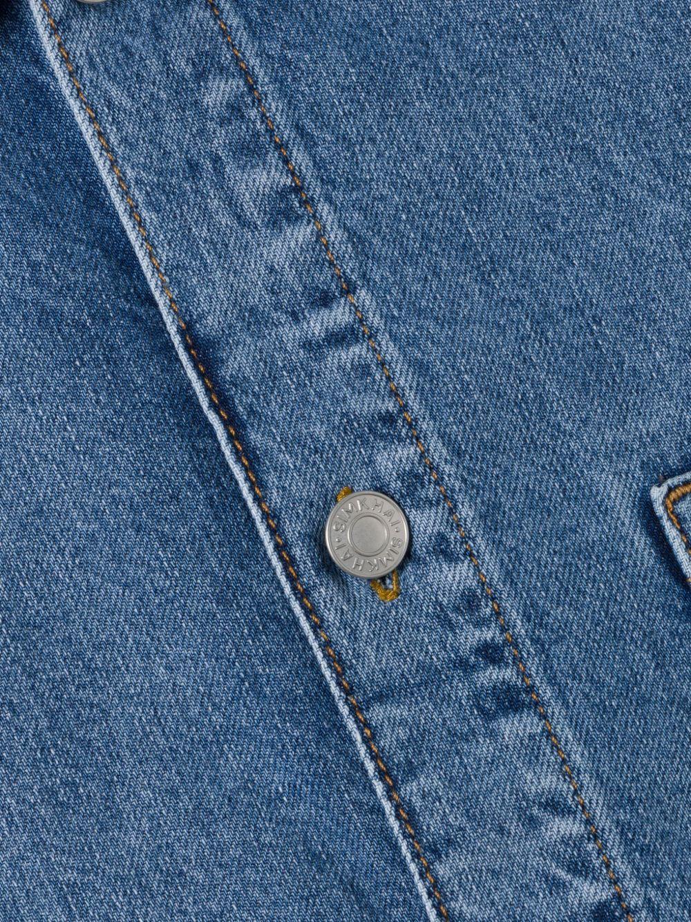 Camicia denim in blu Simkhai - uomo 