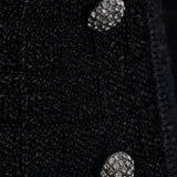 Giacca con bottoni gioiello in nero Alessandra Rich - donna 