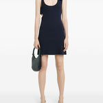 Abito corto '90 in blu navy Courrèges - donna 