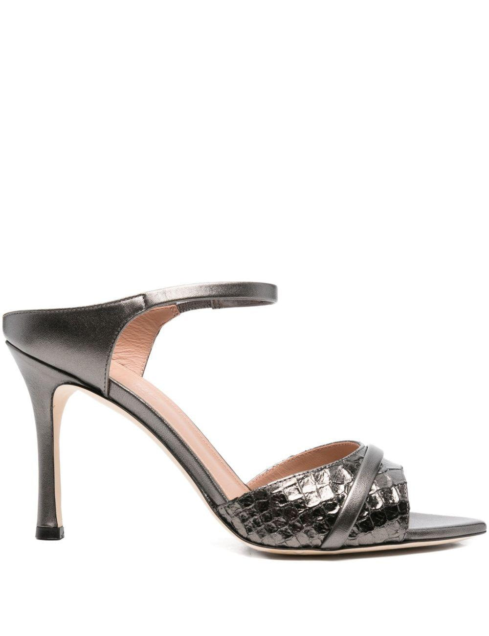 Sandali una a tacco alto in bronzo Malone souliers - donna 