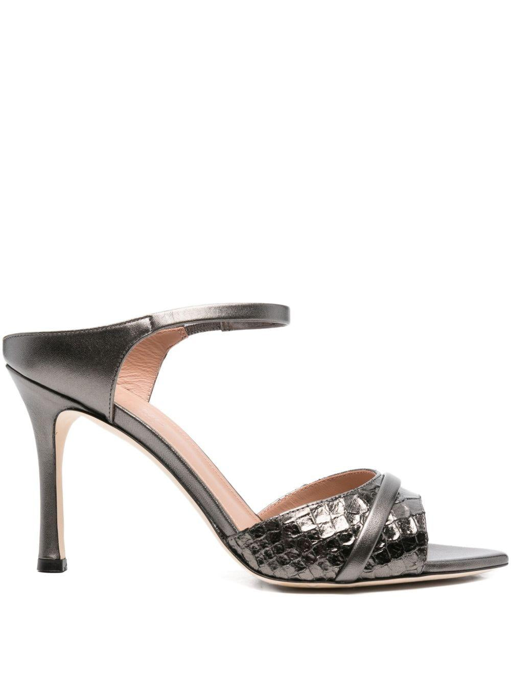 Sandali una a tacco alto in bronzo Malone souliers - donna 