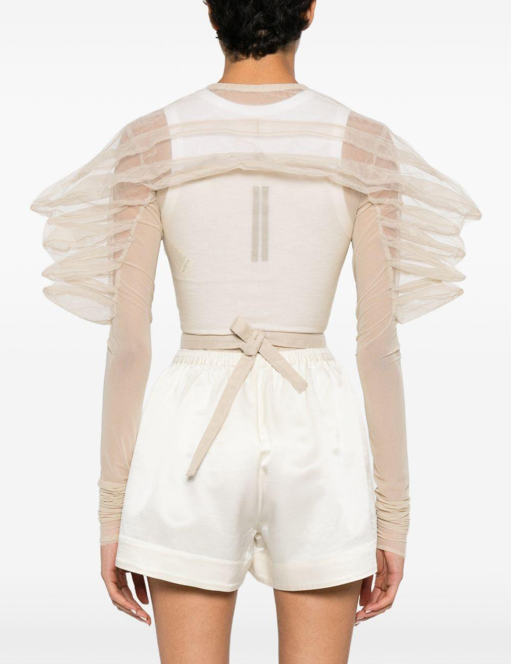 Top rhino in tulle in beige Rick Owens - donna 