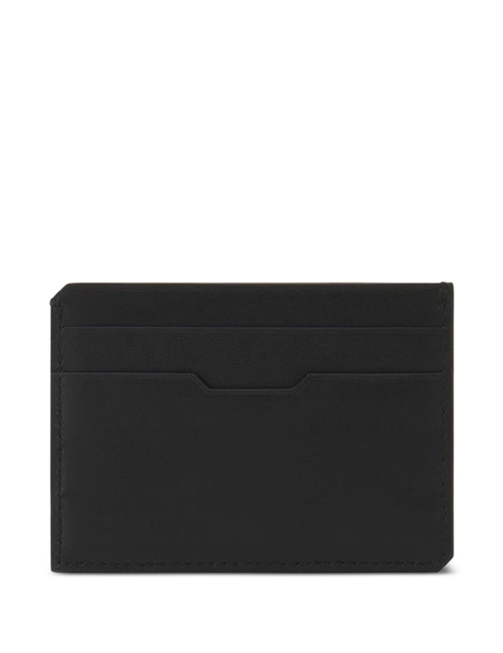 Portacarte con stampa in blu Lanvin - uomo 