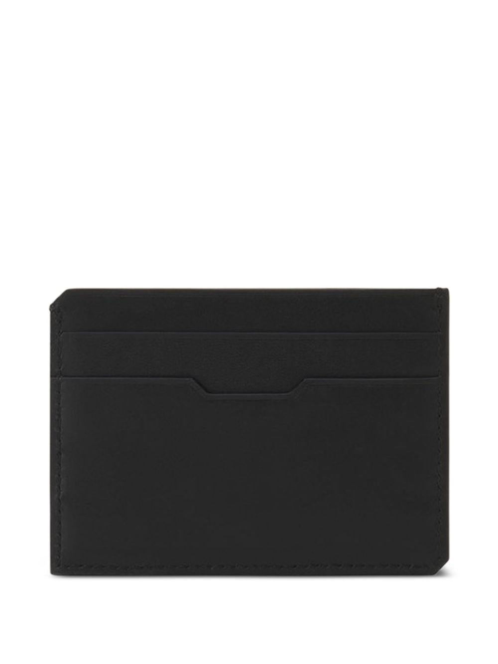 Portacarte con stampa in blu Lanvin - uomo 