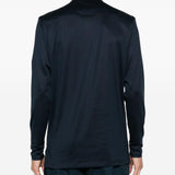 T-shirt a maniche lunghe in blu Tokyo luxury brand - uomo 