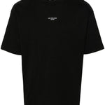 T-shirt slogan classique in nero drole de monsieur - uomo 