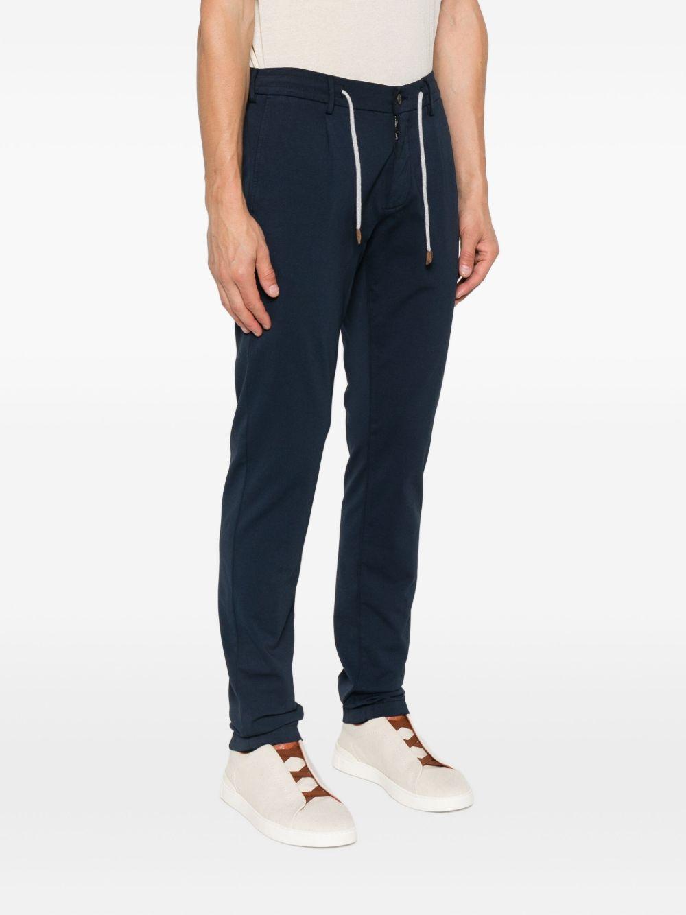 Pantaloni con coulisse in blu navy Eleventy - uomo 