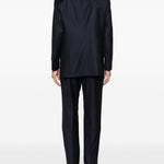 Completo doppiopetto in blu Kiton - uomo 
