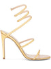 Sandali Cleo in oro Rene caovilla - donna