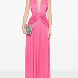 Abito maxi silla in fucsia Costarellos - donna 