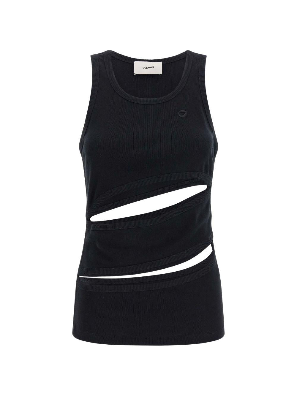 Canotta Spiral in nero Coperni - donna 