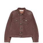 Giacca Origin con bottoni in denim in marrone Our Legacy - UOMO 