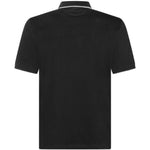 Polo con logo in nero Brunello cucinelli - uomo 