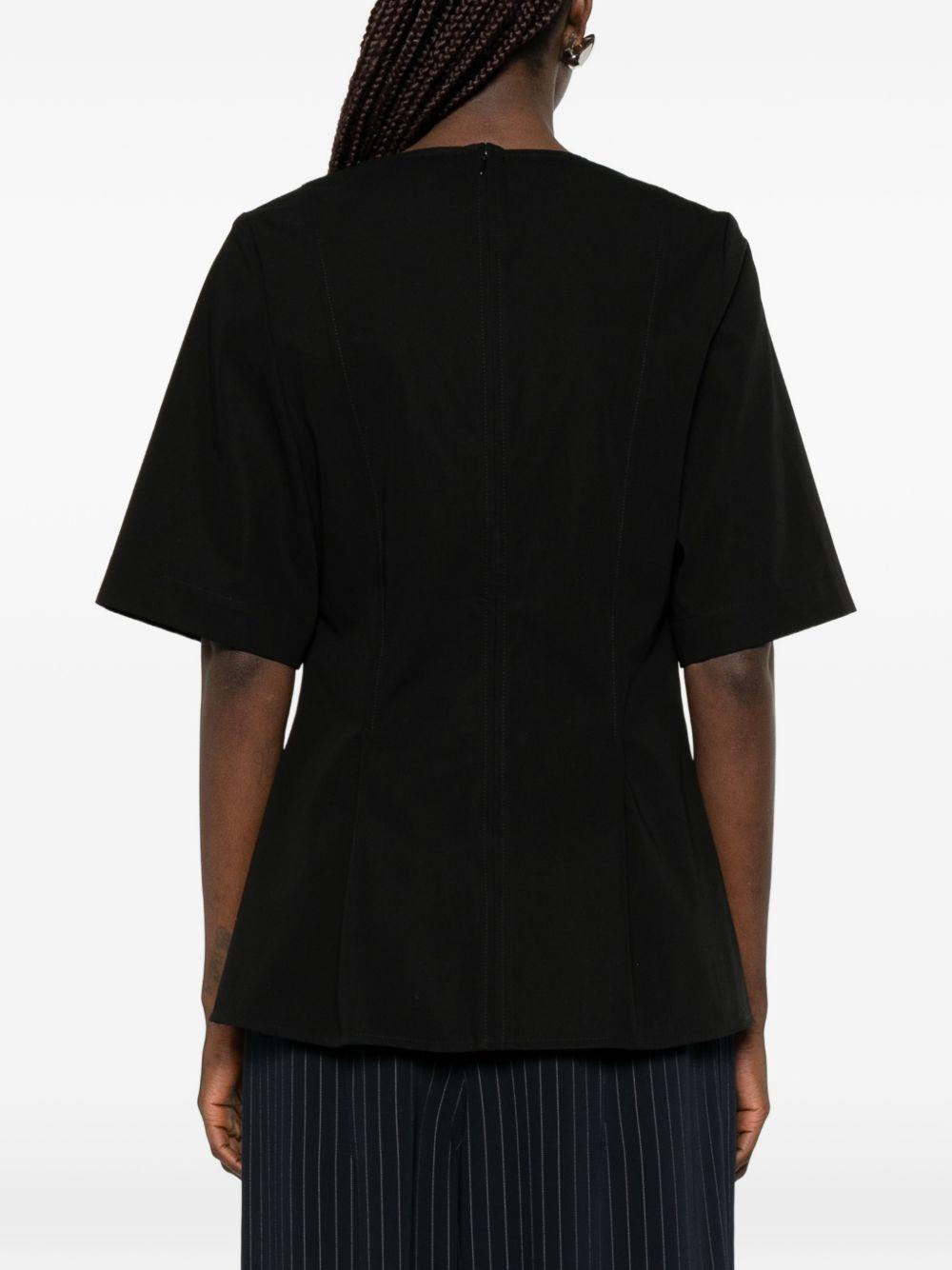 Top in cotone in neroToteme - donna 