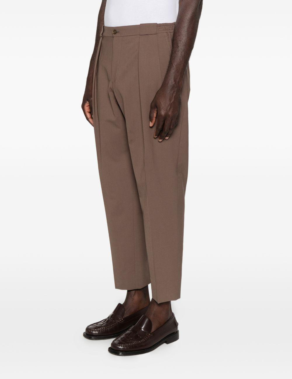 Pantaloni con passanti per cintura portobellos in marrone Briglia 1949 - uomo 