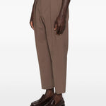 Pantaloni con passanti per cintura portobellos in marrone Briglia 1949 - uomo 