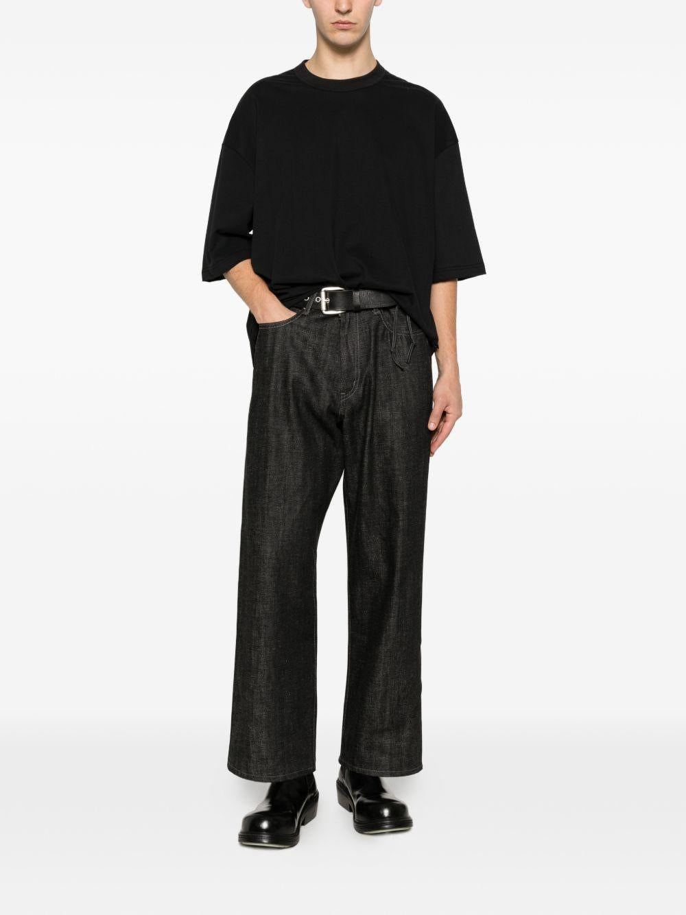 T-shirt a maniche corte in bianco Comme des garcons homme - uomo 