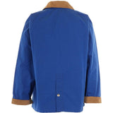 Giacca Sugarlump Bedale con colletto a coste in blu Barbour x paul smith - uomo 