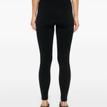 Leggings con vita elasticata perfect fit in nero Wolford - donna 