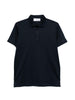 Polo a maniche corte Peter in blu Costumein - uomo