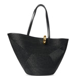 Borsa a spalla le bambola in nero Jacquemus - donna 