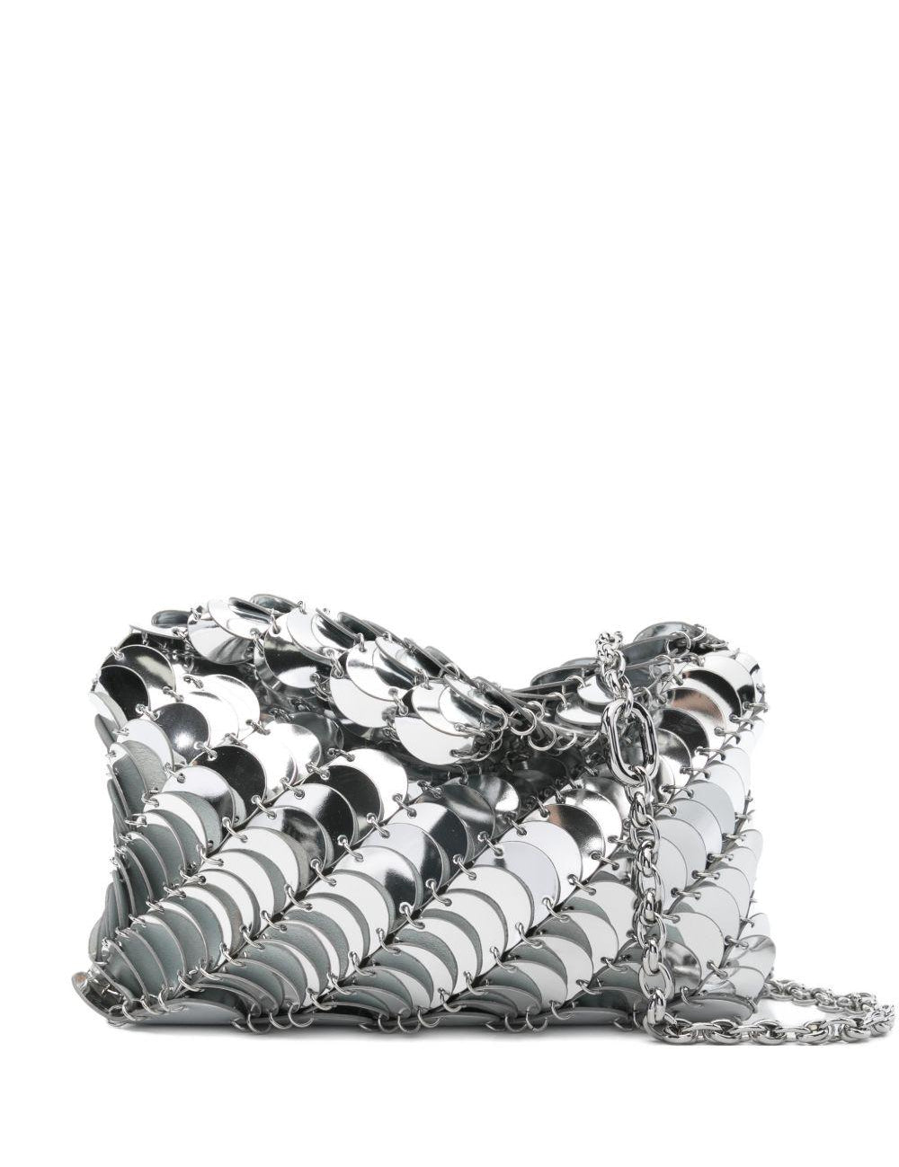 Borsa a spalla Paco night in argento  Rabanne - donna 