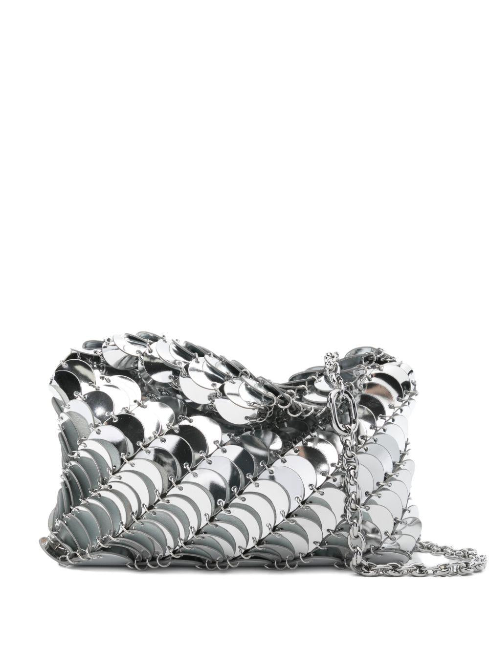 Borsa a spalla Paco night in argento  Rabanne - donna 