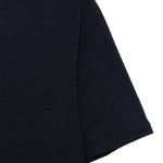 T-shirt girocollo in blu Kangra - uomo 