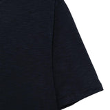 T-shirt girocollo in blu Kangra - uomo 