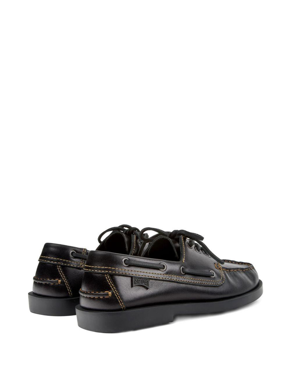 Mocassini Stringate Don in nero Camper - uomo 