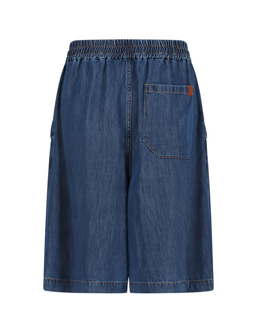Bermuda Brad con coulisse in blu Darkpark - uomo 