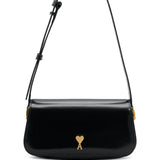 Borsa a spalla mini Paris Paris in nero ami paris - unisex 