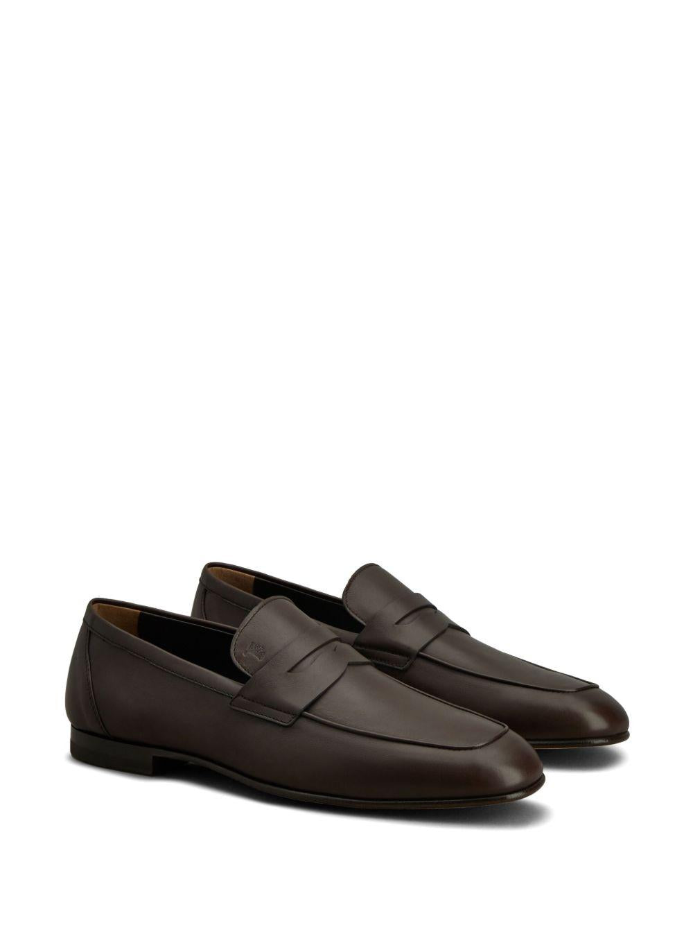 Mocassini in pelle in marrone Tod's - uomo 