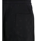 Pantaloncini con monogramma di cristallo in nero Casablanca - uomo 