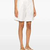 Shorts a pieghe con fibbia in bianco Briglia 1949 - uomo 