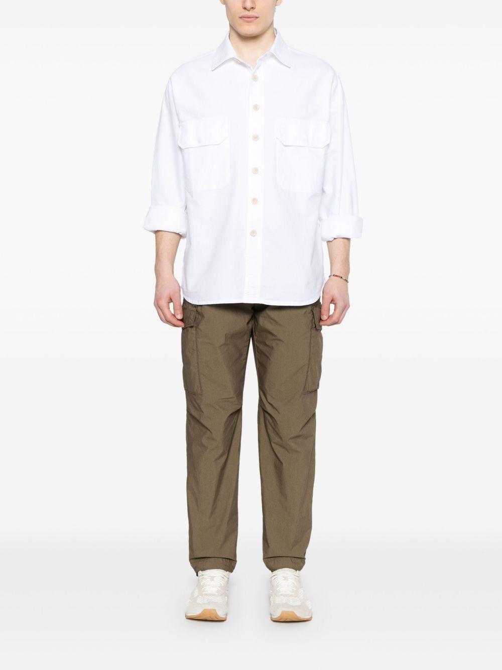 Camicia classica in bianco Whitesand - uomo 