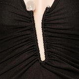 Abito con strass in nero Christopher esber - donna 
