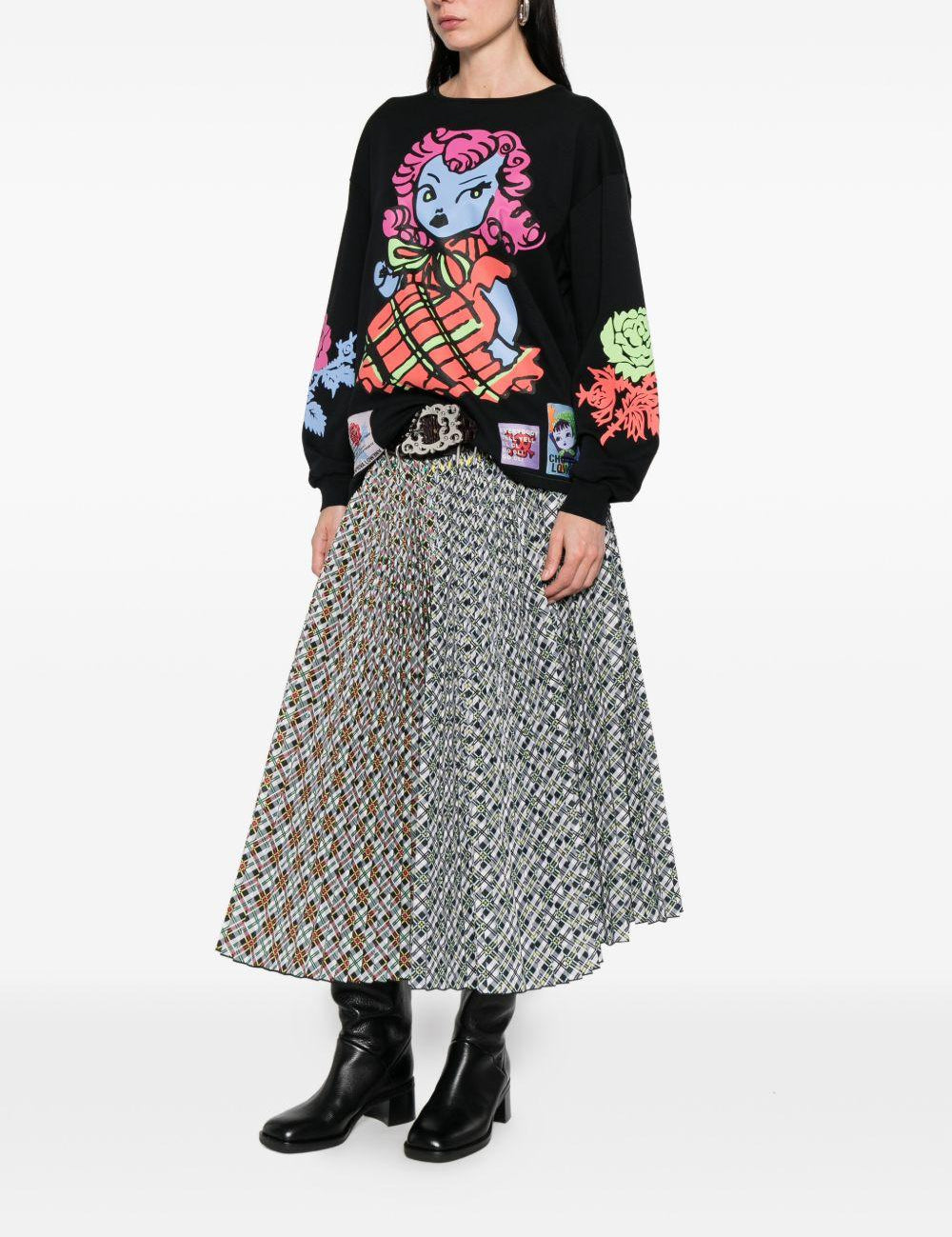 T-shirt con stampa multicolore Chopova Lowena - donna 