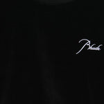Felpa con logo e ricamo in nero Rhude - uomo 