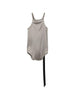 Canotta con scollo olimpionico in grigio Rick owens drkshdw - donna