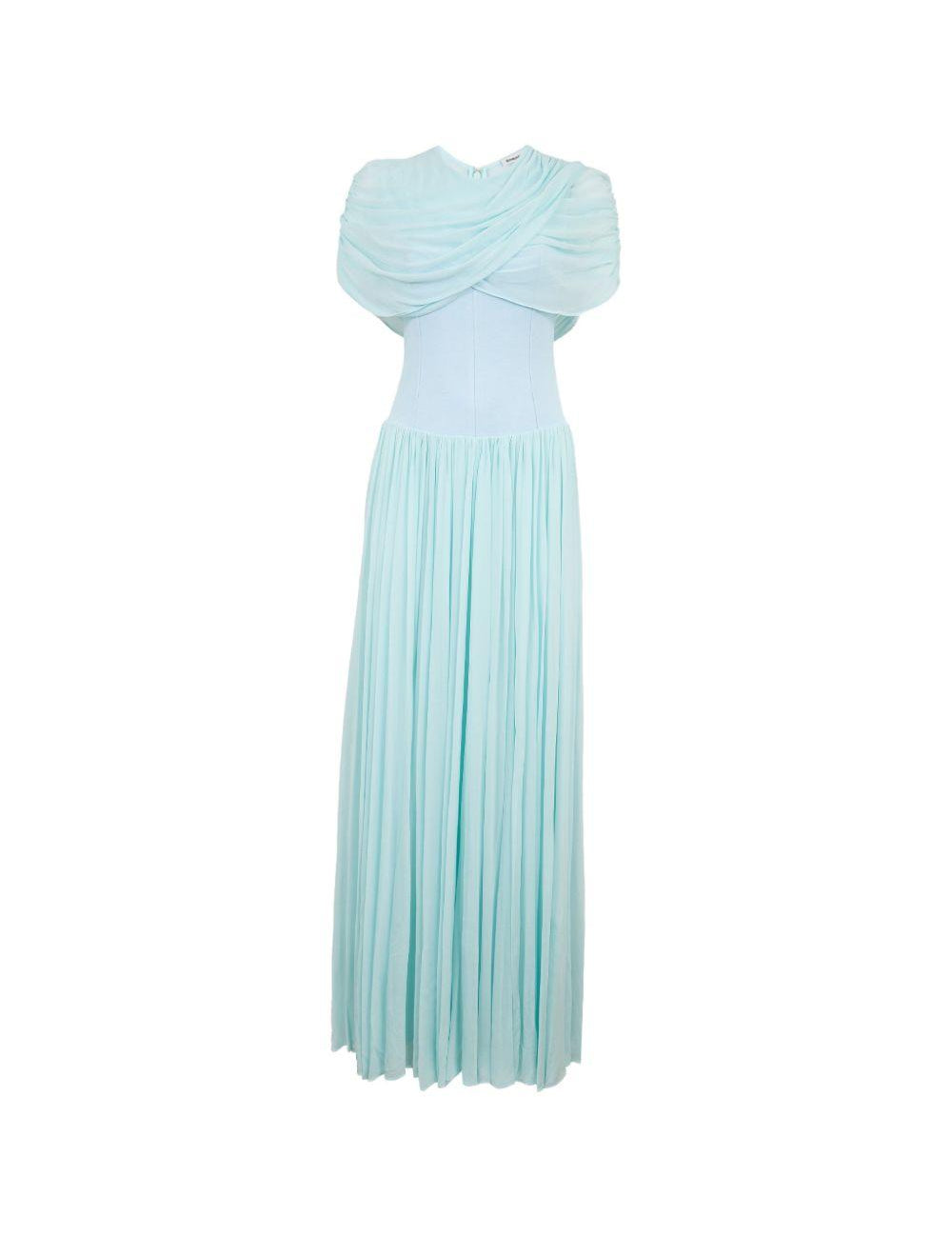 Abito lungo Nancie in blu 