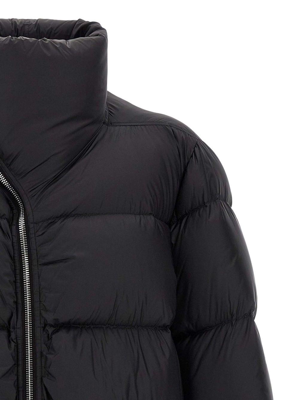 Piumino lungo imbottito turtle in nero Rick owens - uomo 