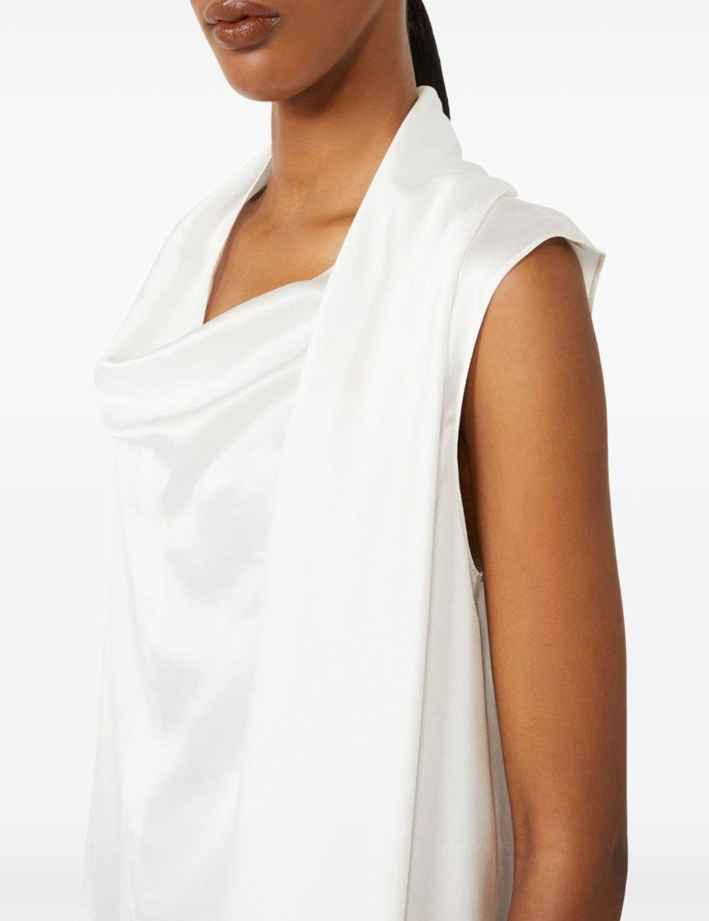 Top senza maniche dry in bianco 's maxmara - donna 