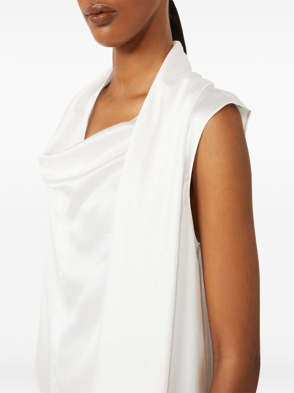 Top senza maniche dry in bianco 's maxmara - donna 