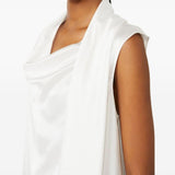 Top senza maniche dry in bianco 's maxmara - donna 