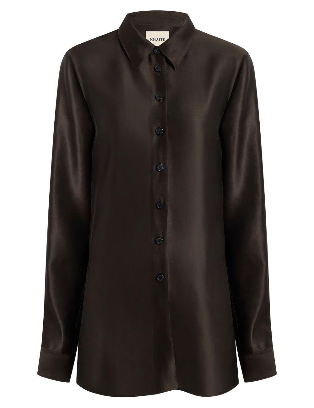 Camicia Auryn in marrone Khaite - donna 