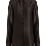 Camicia Auryn in marrone Khaite - donna 
