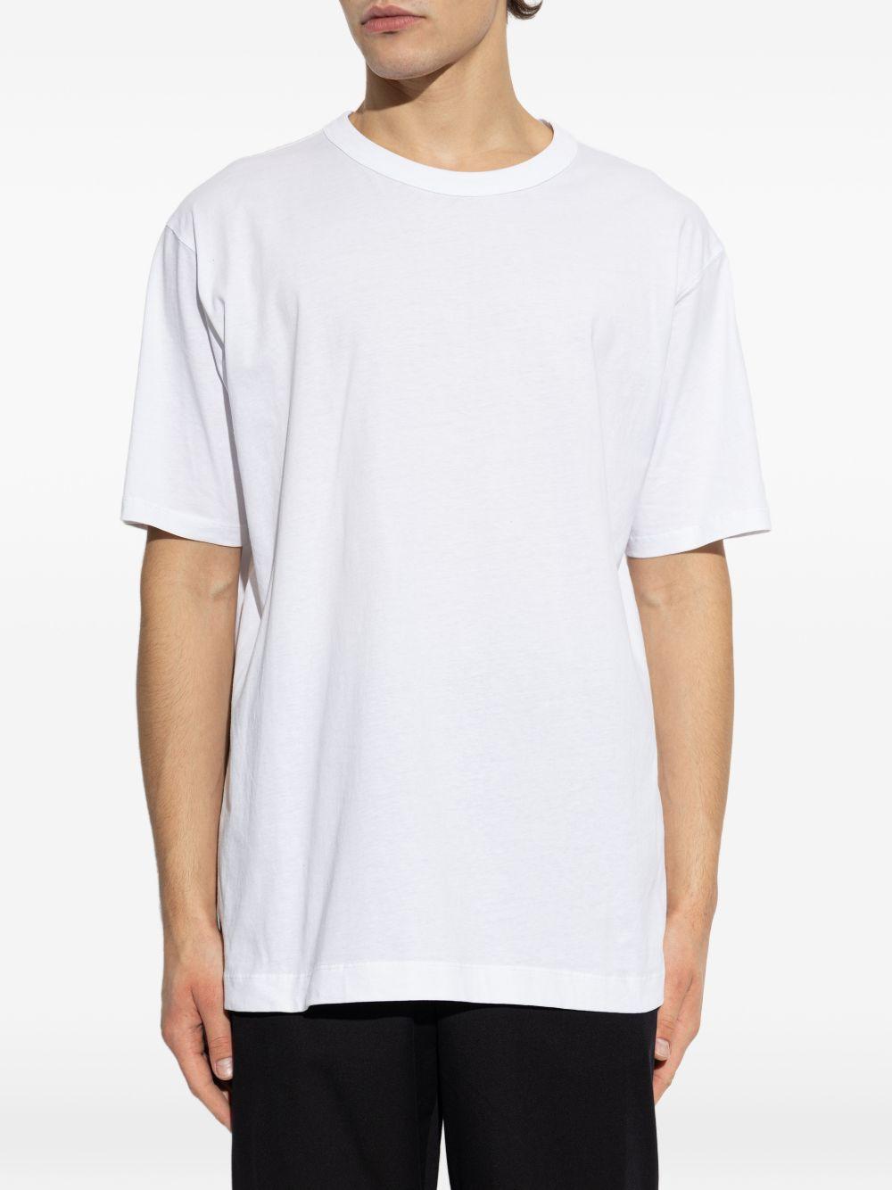 T-shirt a maniche corte heer in bianco Dries van noten - uomo 